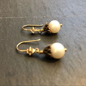 Juicy Couture Pearl Drop Earrings
